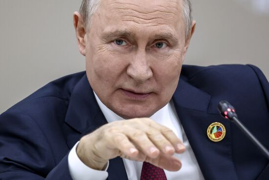 Russia Putin Heads of African Regional Organisations