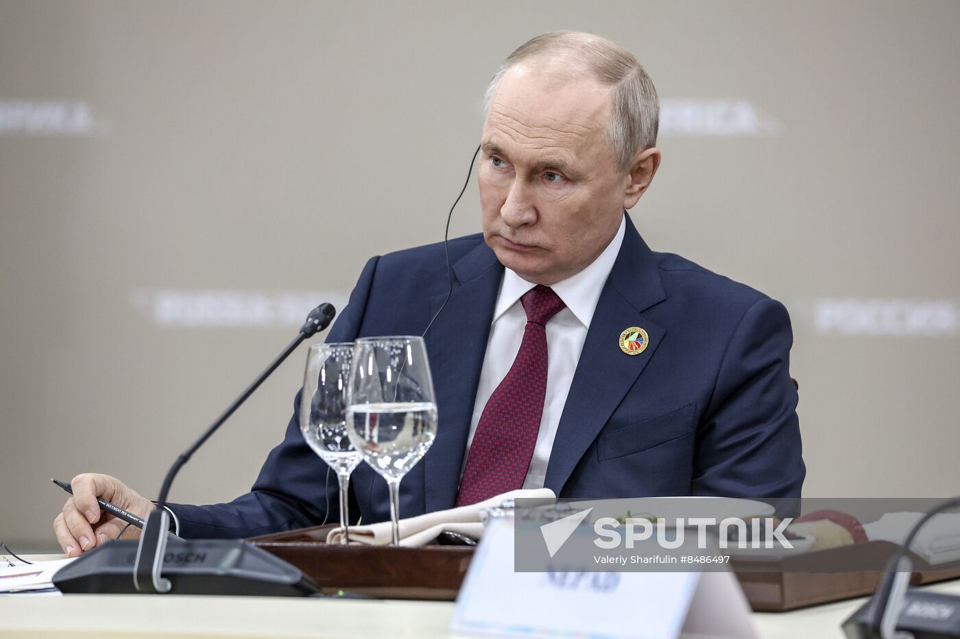 Russia Putin Heads of African Regional Organisations