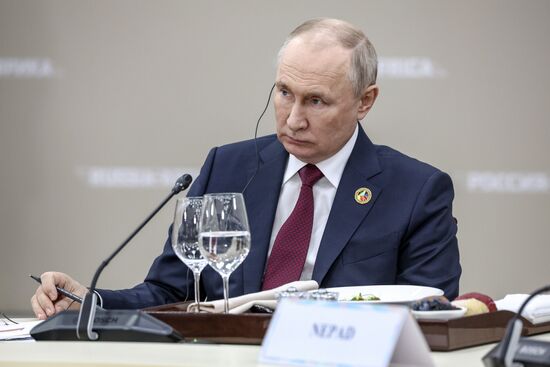 Russia Putin Heads of African Regional Organisations