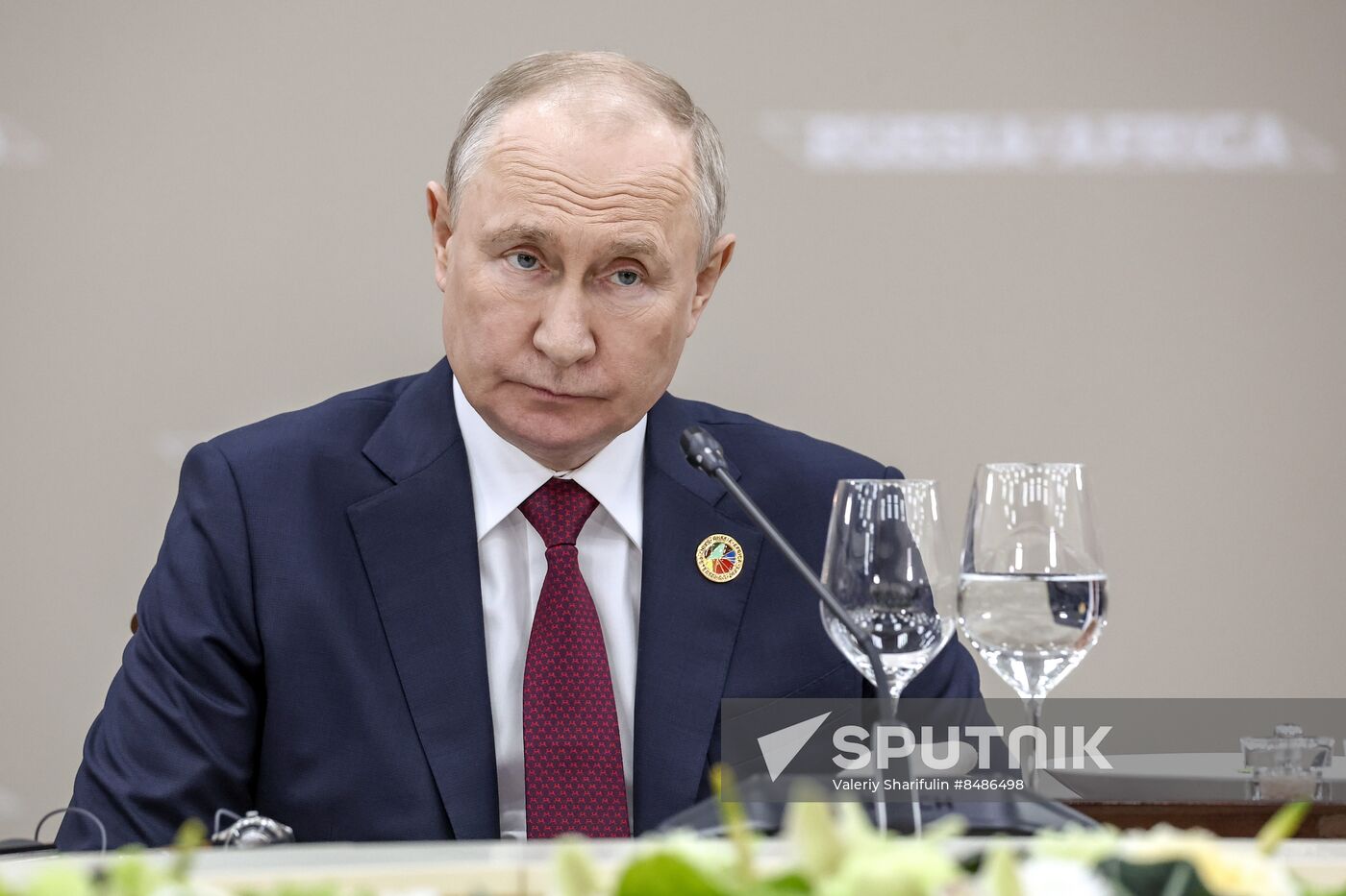 Russia Putin Heads of African Regional Organisations