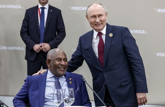 Russia Putin Heads of African Regional Organisations