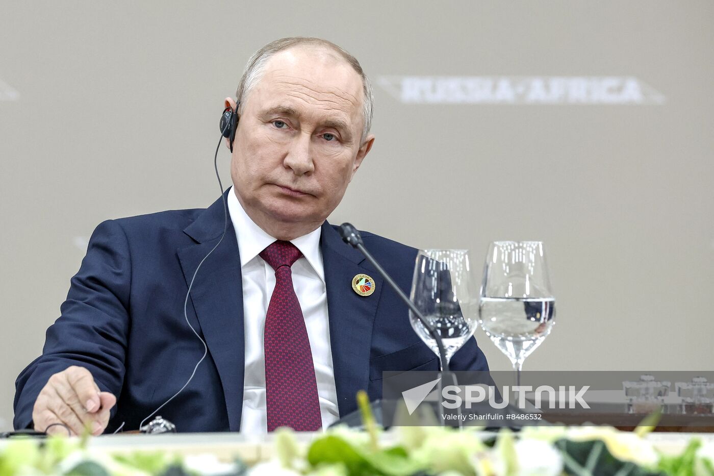 Russia Putin Heads of African Regional Organisations