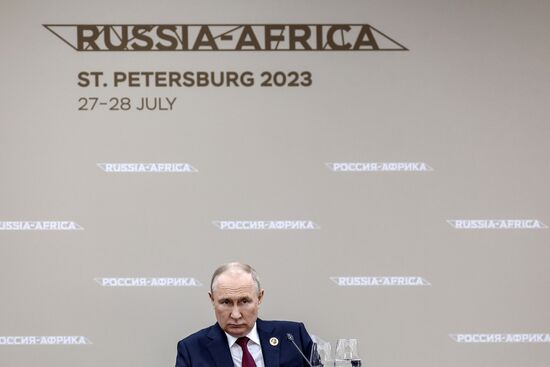 Russia Putin Heads of African Regional Organisations