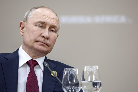 Russia Putin Heads of African Regional Organisations