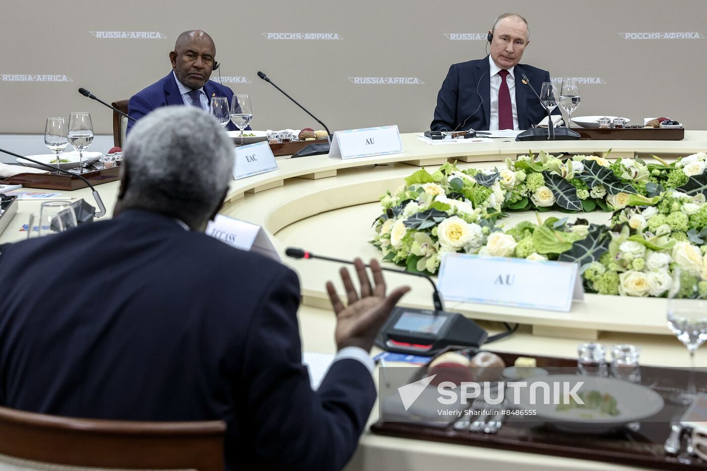 Russia Putin Heads of African Regional Organisations