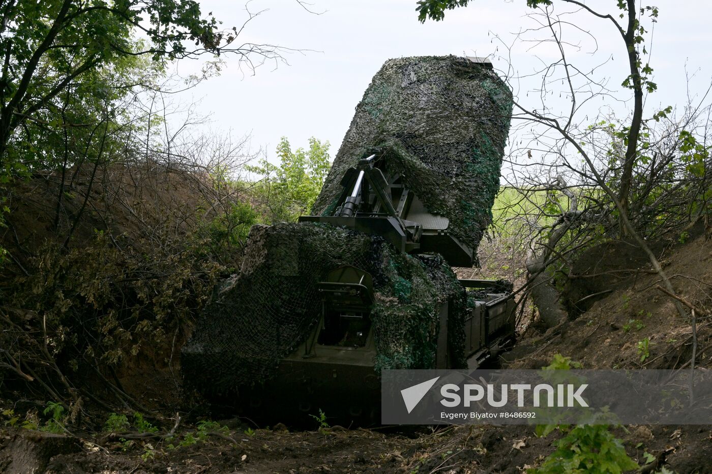 Russia Ukraine Military Operation Counter-Battery Radar