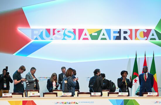 2nd Russia-Africa Summit. Plenary session