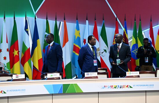 2nd Russia-Africa Summit. Plenary session