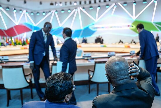 2nd Russia-Africa Summit. Plenary session