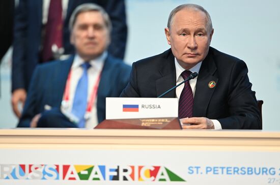 2nd Russia-Africa Summit. Plenary session