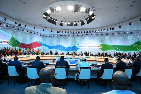 2nd Russia-Africa Summit. Plenary session