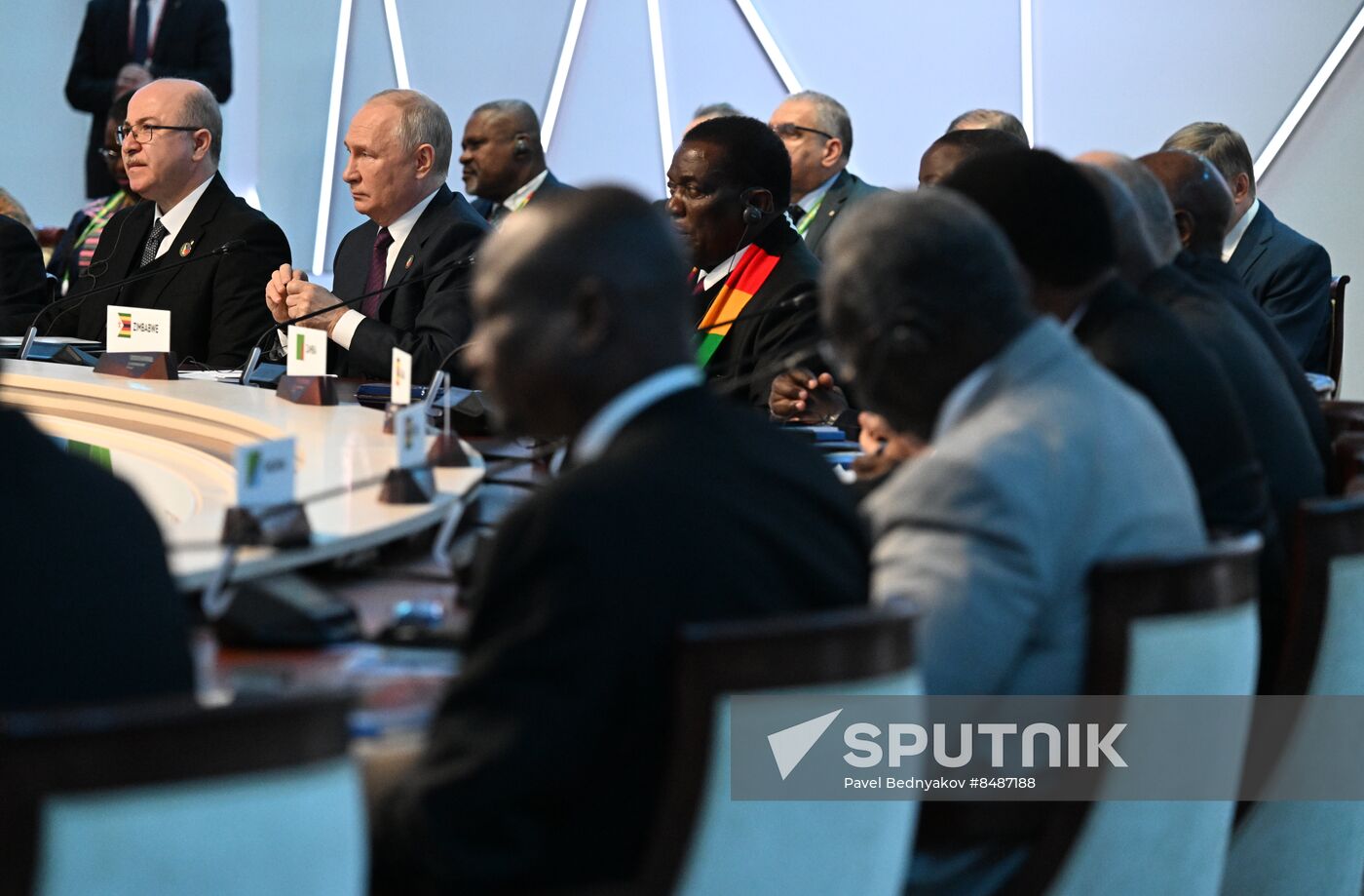2nd Russia-Africa Summit. Plenary session