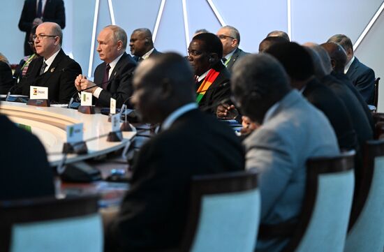 2nd Russia-Africa Summit. Plenary session