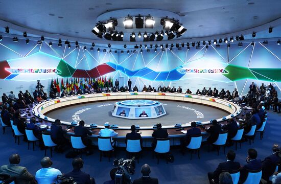 2nd Russia-Africa Summit. Plenary session