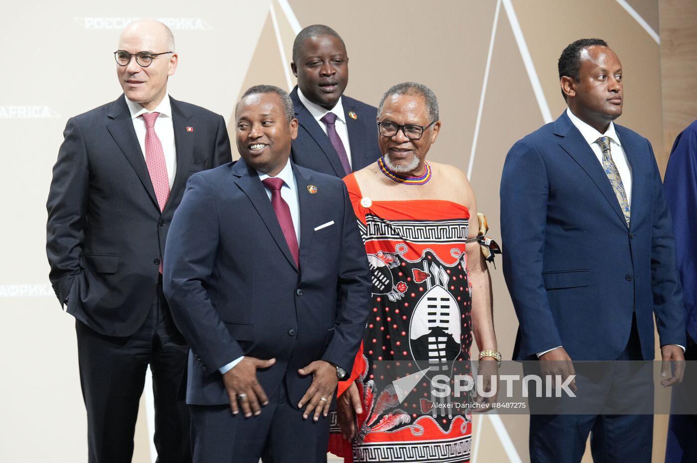 Russia Putin Africa Summit Photo Opportunity