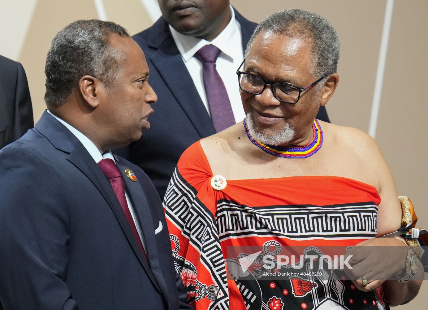 Russia Putin Africa Summit Photo Opportunity
