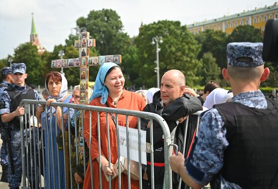 Russia Religion Patriarch Rus Baptism Day