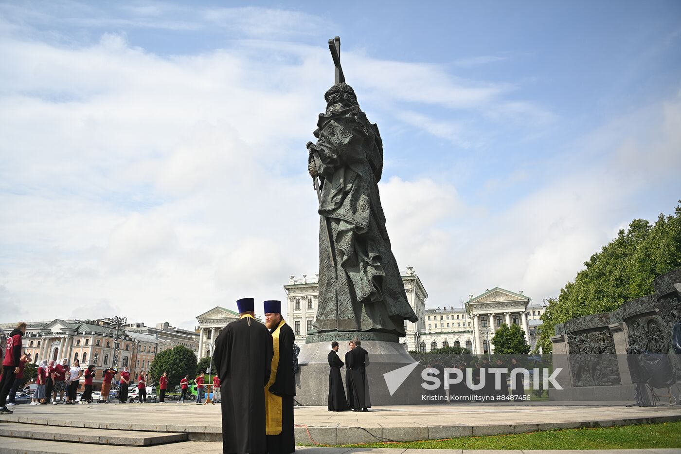 Russia Religion Patriarch Rus Baptism Day