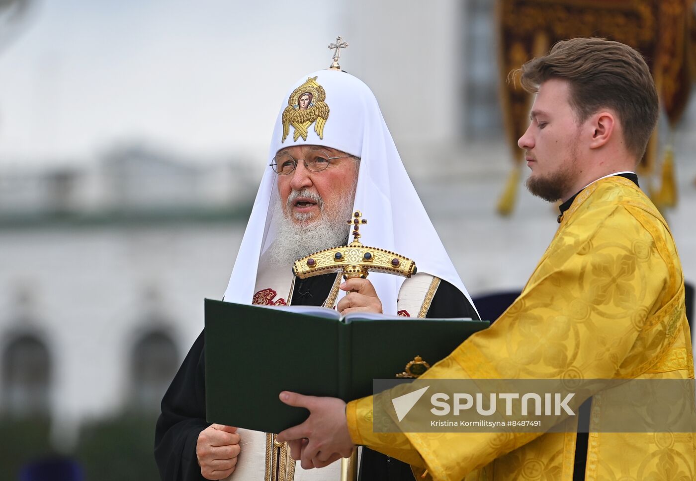 Russia Religion Patriarch Rus Baptism Day