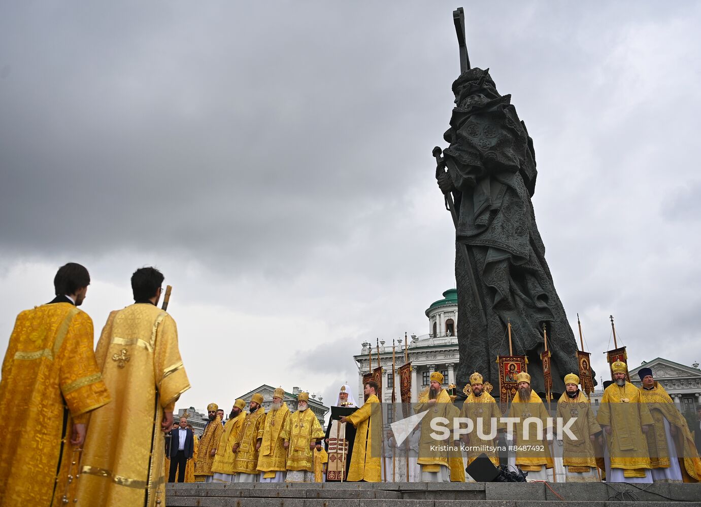 Russia Religion Patriarch Rus Baptism Day