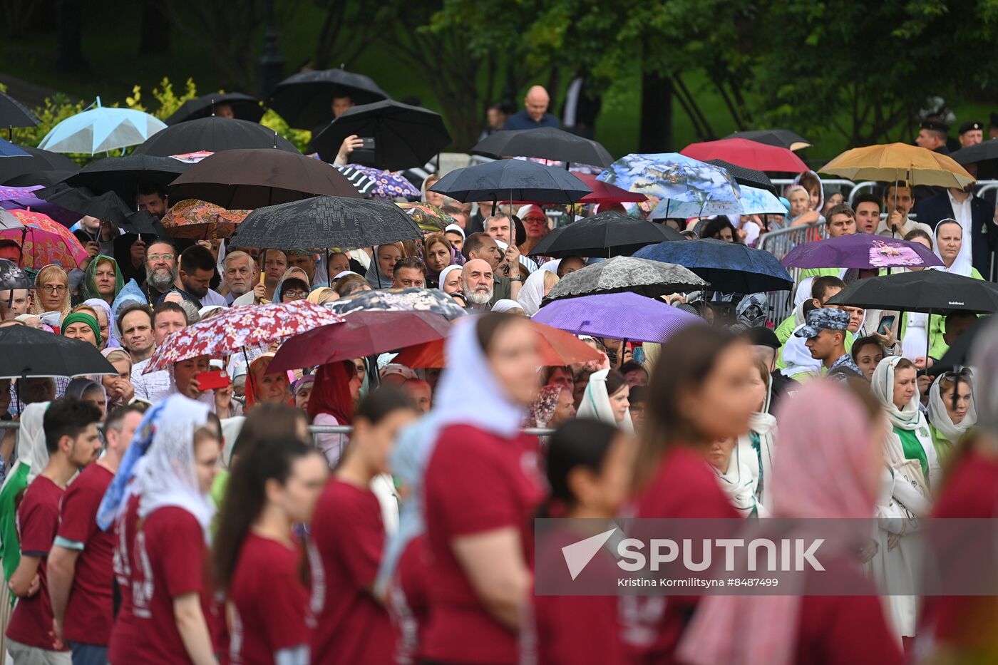 Russia Religion Patriarch Rus Baptism Day