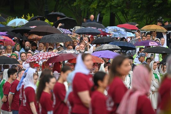 Russia Religion Patriarch Rus Baptism Day