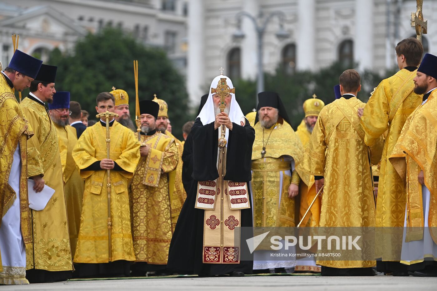 Russia Religion Patriarch Rus Baptism Day