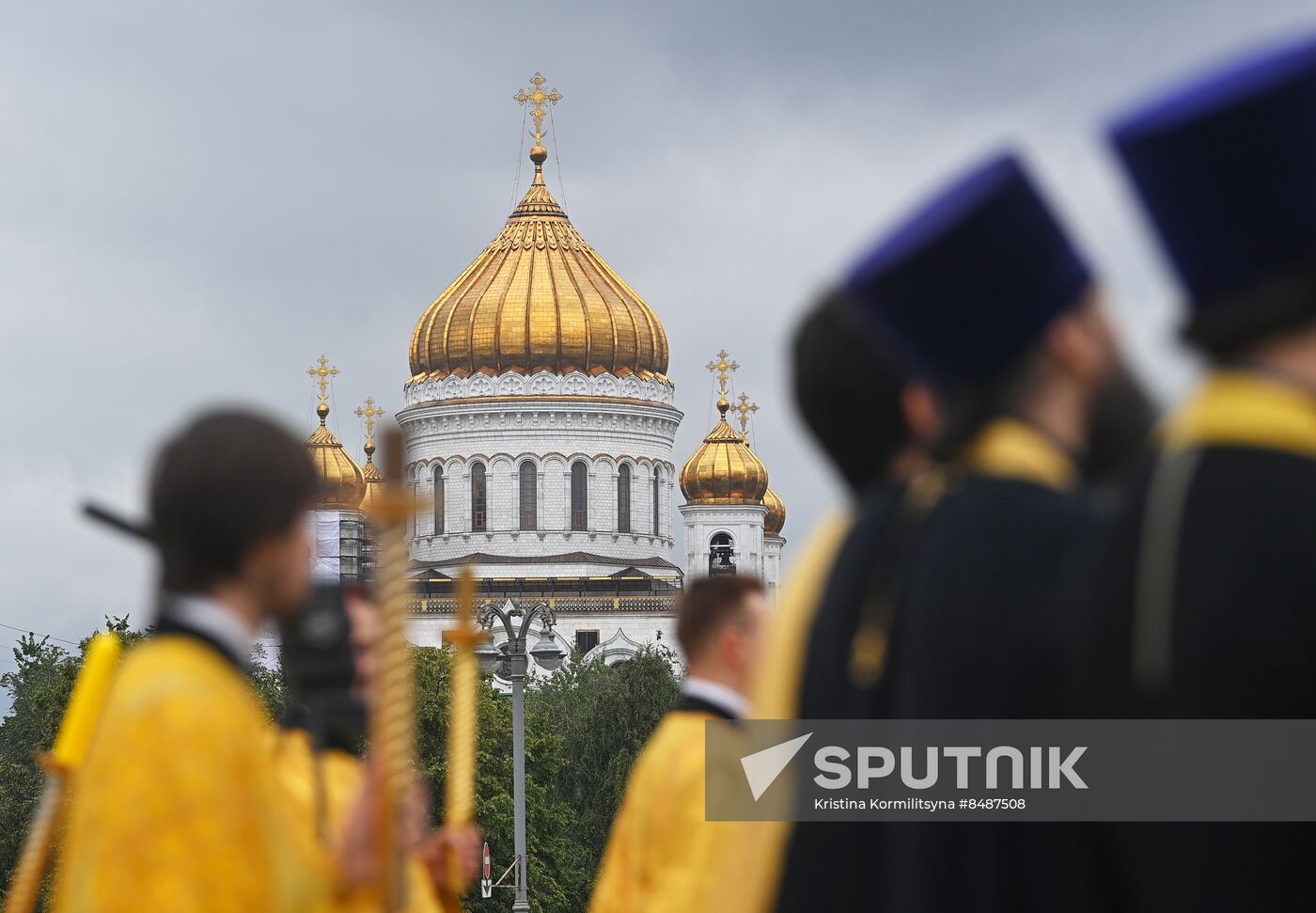 Russia Religion Patriarch Rus Baptism Day