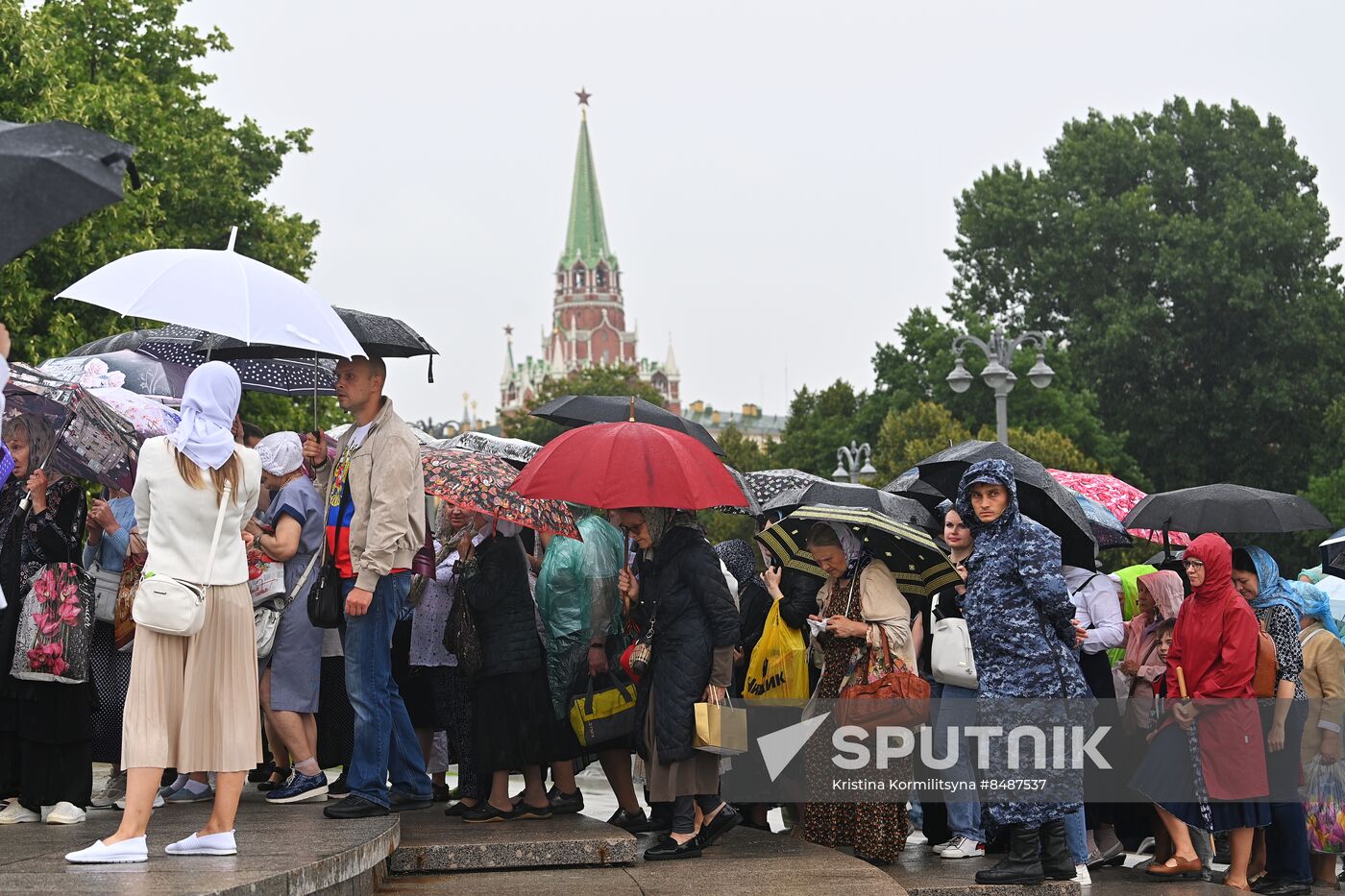 Russia Religion Patriarch Rus Baptism Day