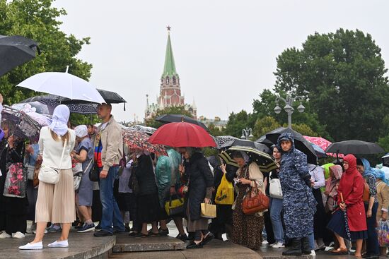 Russia Religion Patriarch Rus Baptism Day