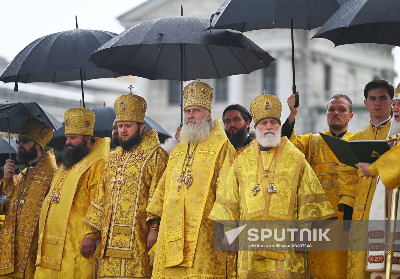 Russia Religion Patriarch Rus Baptism Day