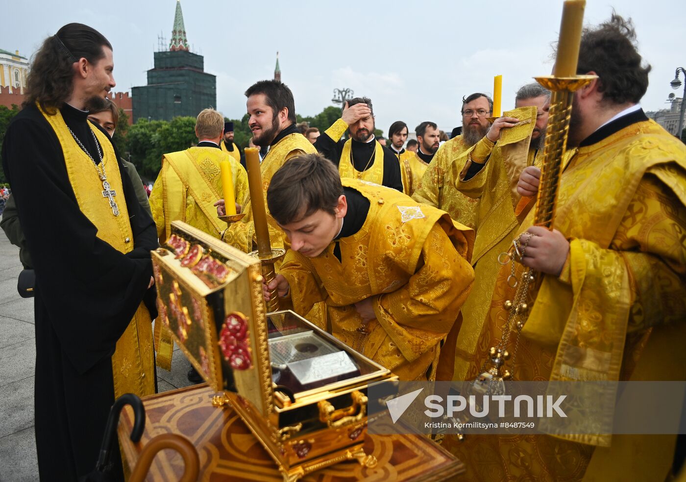 Russia Religion Patriarch Rus Baptism Day