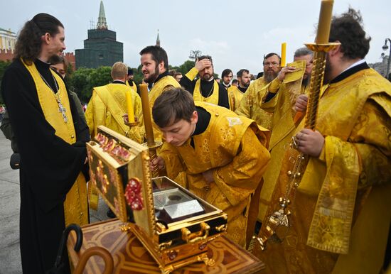 Russia Religion Patriarch Rus Baptism Day