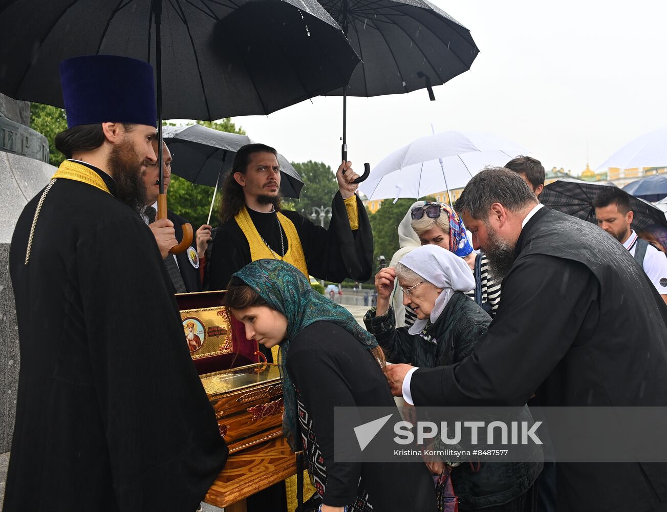 Russia Religion Patriarch Rus Baptism Day