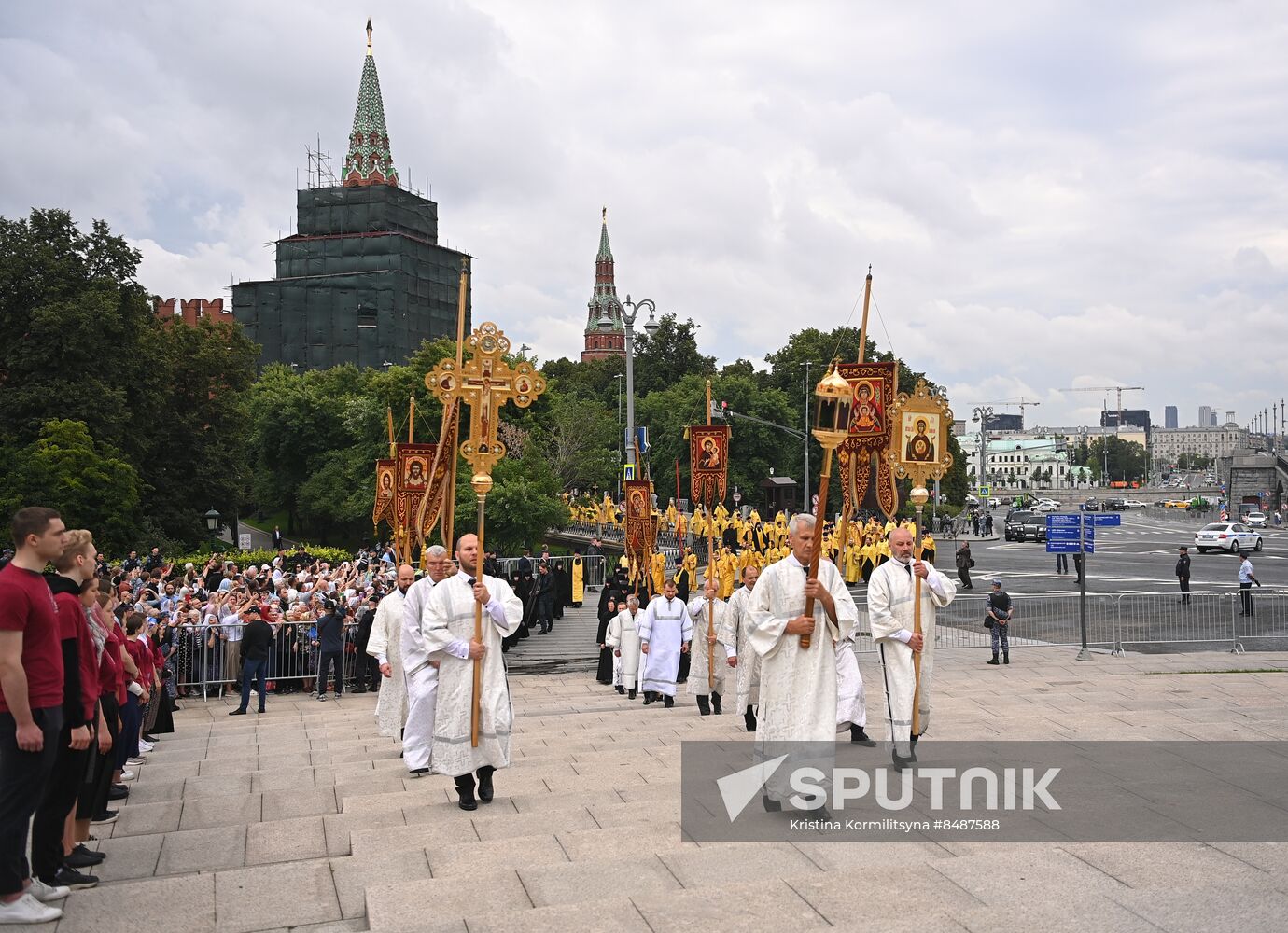 Russia Religion Patriarch Rus Baptism Day