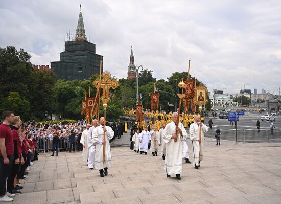 Russia Religion Patriarch Rus Baptism Day