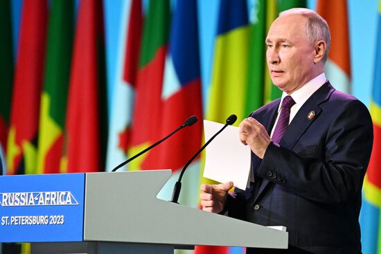 Russia Putin Africa Summit Statement