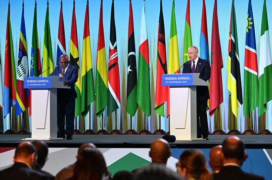 Russia Putin Africa Summit Statement