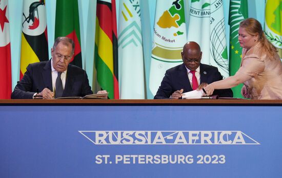 Russia Putin Africa Summit Statement