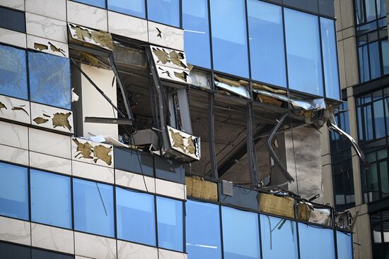 Russia Moscow Drone Attack