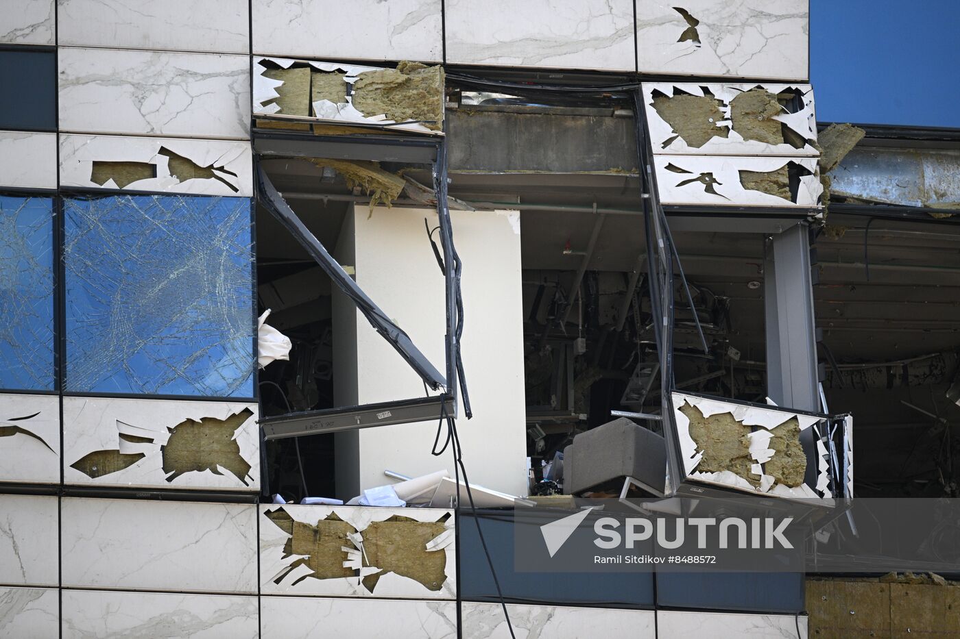 Russia Moscow Drone Attack