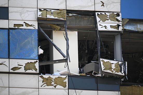 Russia Moscow Drone Attack