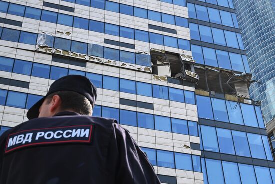 Russia Moscow Drone Attack