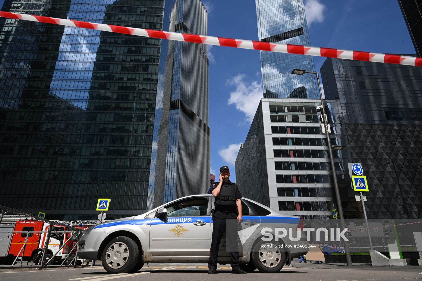 Russia Moscow Drone Attack
