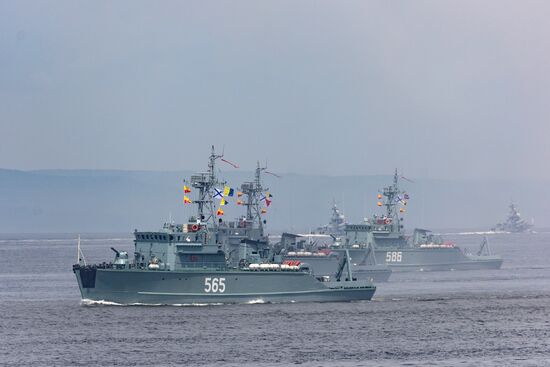 Russia Regions Navy Day
