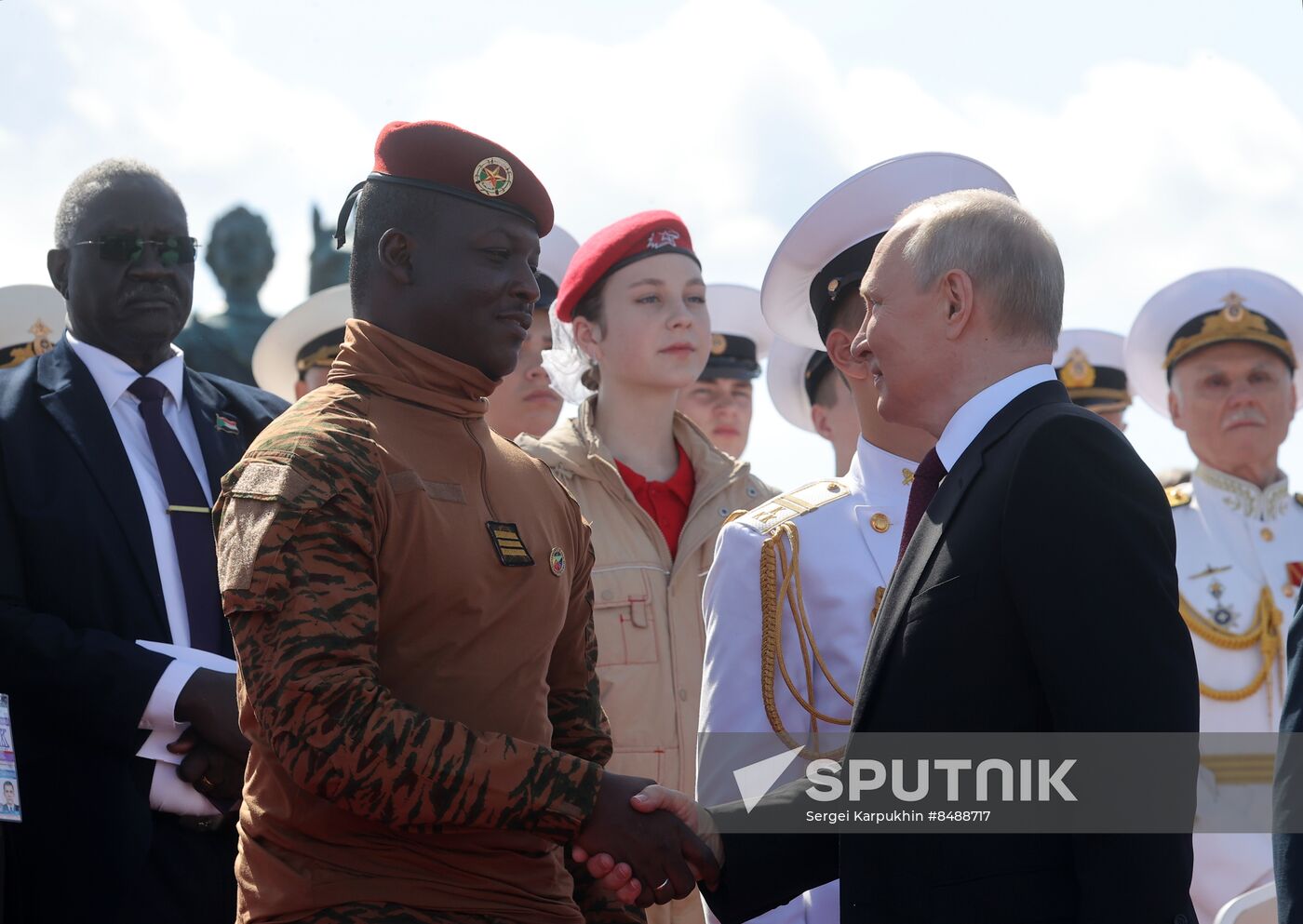 Russia Putin Navy Day