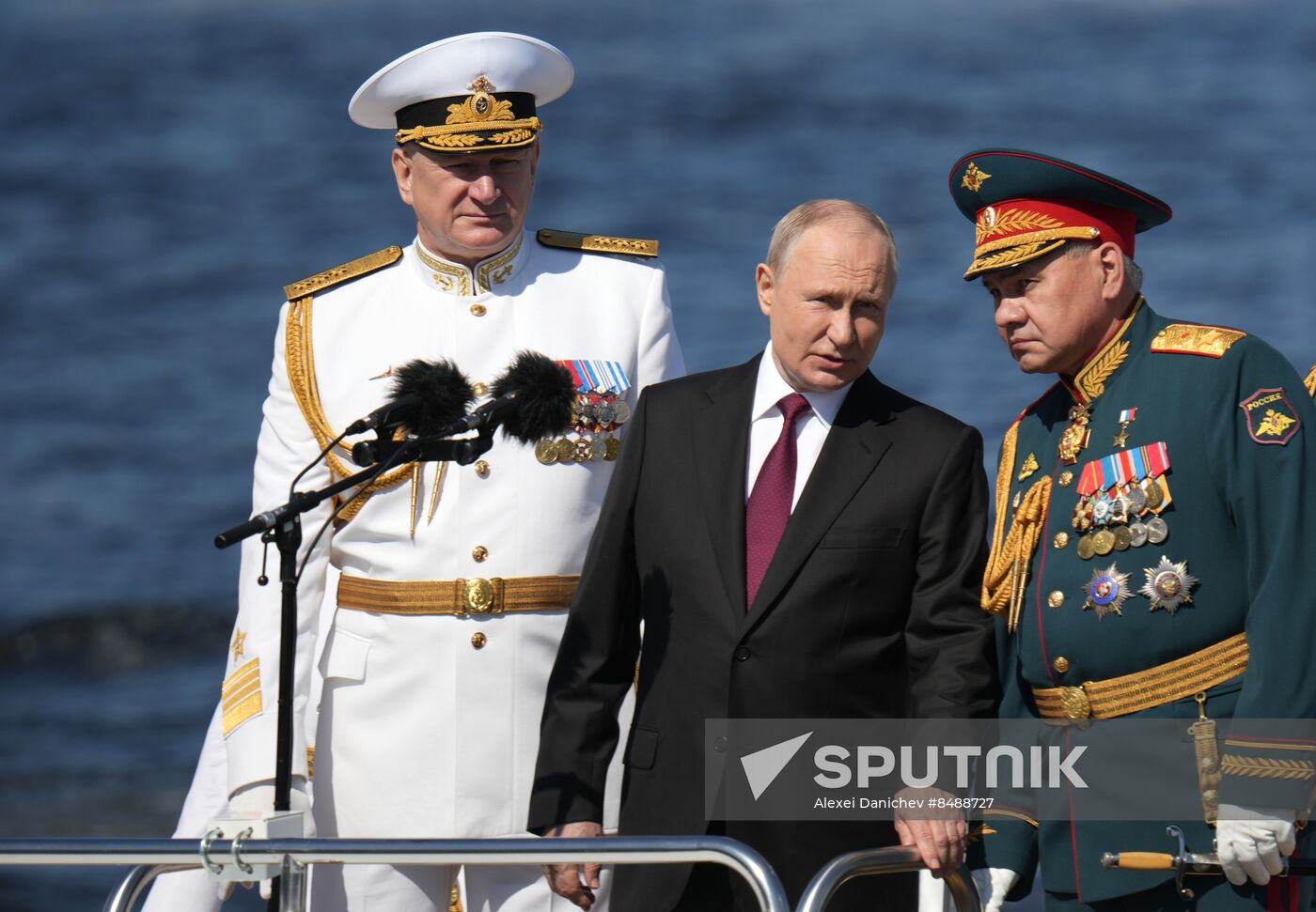 Russia Putin Navy Day