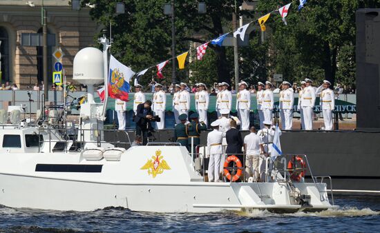 Russia Putin Navy Day