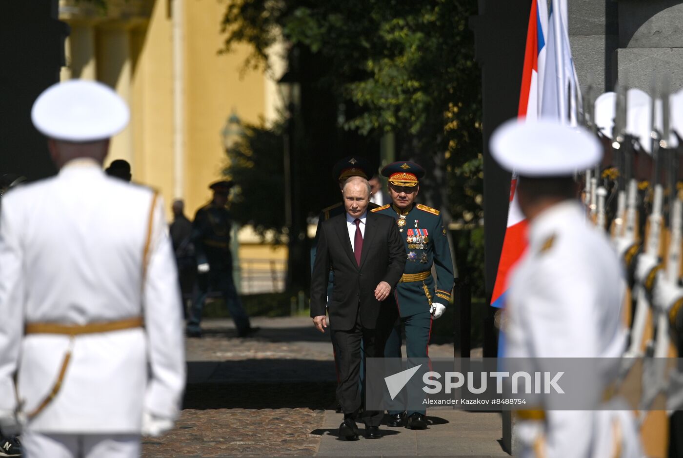 Russia Putin Navy Day