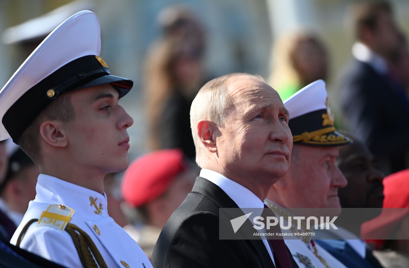 Russia Putin Navy Day